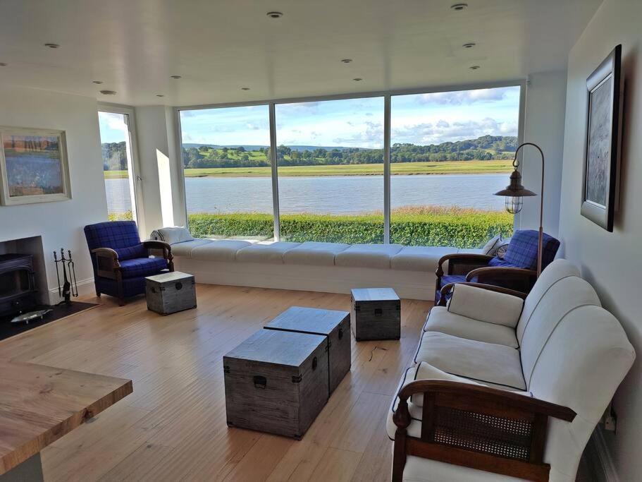 דומפריס Shorepark - Waterfront Cottage With Stunning Views מראה חיצוני תמונה